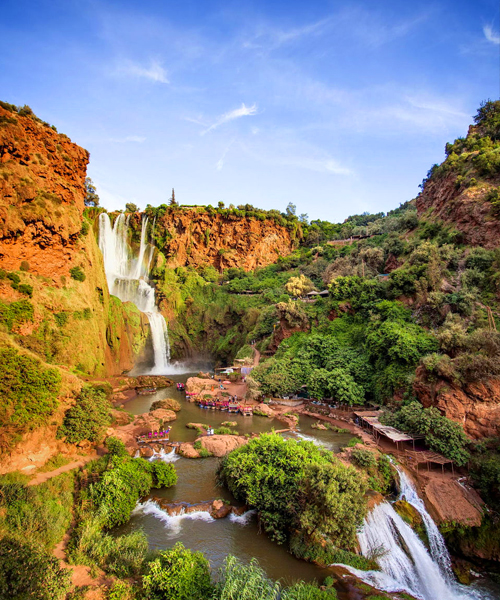 Full Day trip To Ouzoud Waterfalls & The Middle Atlas Mountain
